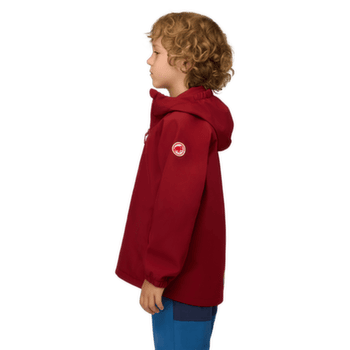 Bunda Mammut ULTIMATE COMFORT SO HOODED JACKET KIDS 3818 dark mammut red