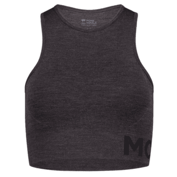 Tank top Mons Royale Solace Merino Seamless Tank Women Forged Iron