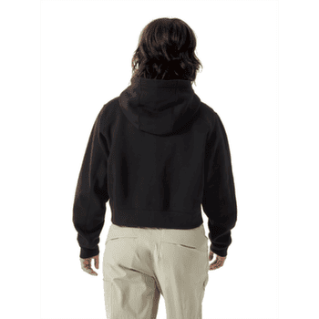 Bluza Arcteryx Emblem Fleece Full Zip Crop Hoody Women Arctic Silk