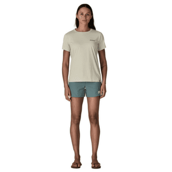 Koszulka z krótkim rękawem Patagonia Cap Cool Daily Shirt - Boardshort Logo Women Blue Sage - Light Blue Sage X-Dye