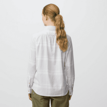 Koszula z długim rękawem Fjällräven ÖVIK LITE FLANNEL SHIRT WOMEN Misty Green-Eggshell