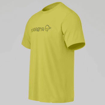 Koszulka z krótkim rękawem Norrona /29 cotton Norrona viking T-Shirt Men Golden Lime
