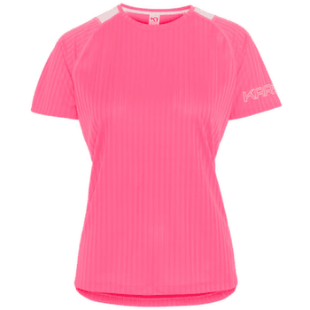 Koszulka z krótkim rękawem Kari Traa Leah Tee BGUM/BUBBLEGUM