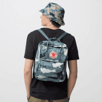 Plecak Fjällräven KANKEN GRAPHICS Nimbus Blue-Hidden Animals