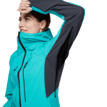 Bunda Black Diamond Dawn Patrol Hybrid Shell Women Dark Patina