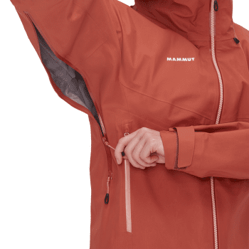 Bunda Mammut Crater IV HS Hooded Jacket Women 3778 mammut red
