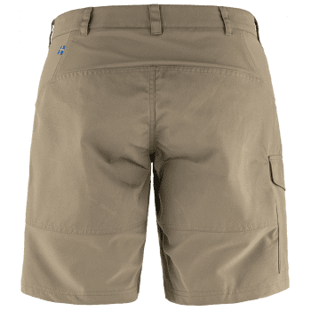 Szorty Fjällräven Nikka Shorts Curved Women Suede Brown