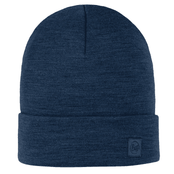 Czapki Buff Merino Wool Thermal Hat Buff® (111170) SOLID NIGHT BLUE
