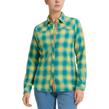 Koszula z długim rękawem La Sportiva Rambler Flannel Shirt Women Black/Cherry Tomato