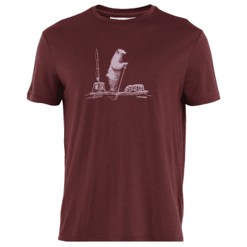Koszulka z krótkim rękawem Icebreaker Merino 150 Tech Lite SS Tee Polar Paddle Men PORT