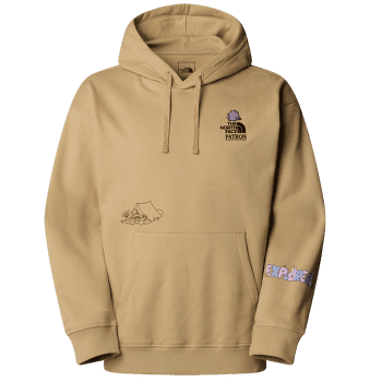 Bluza The North Face UNISEX MOUNTAIN CLEANUP OVERSIZED HOODIE Khaki Stone