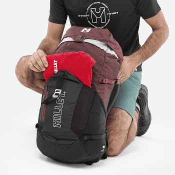 Plecak Millet Ubic 25 E-BLACK/DARK RED