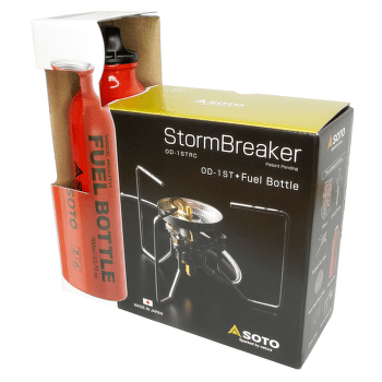 Kuchenka Soto StormBreaker+700ml Red Fuel Bottle
