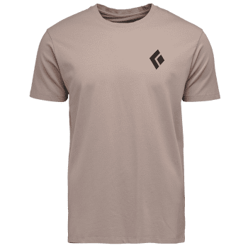 Koszulka z krótkim rękawem Black Diamond SS Equipment For Alpinist Tee Men Pale Mauve