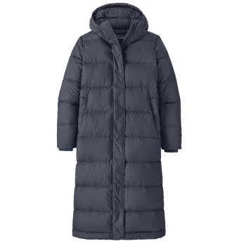 Płaszcz Patagonia Silent Down Long Parka Women Sunken Blue