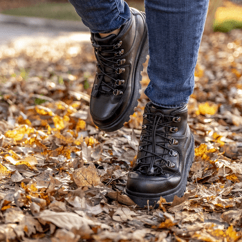 Sznurowadła Lock Laces BOOT LACES Black Boot