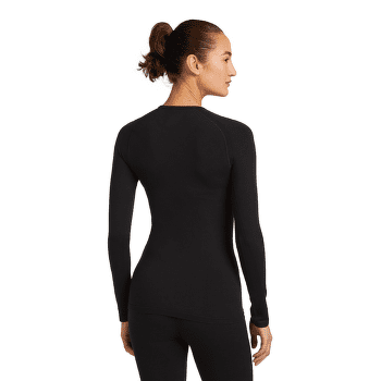 Koszulka z długim rękawem Icebreaker Merino 260 ZoneKnit™ Seamless LS Crewe Women BLACK