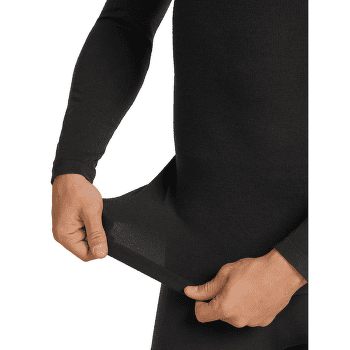 Koszulka z długim rękawem Icebreaker Merino 260 ZoneKnit™ Seamless LS Crewe Men BLACK
