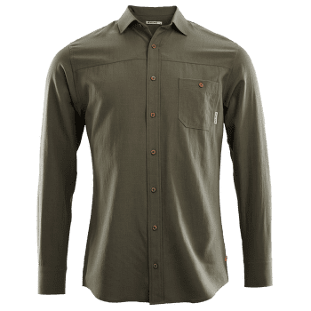 Koszula z długim rękawem Aclima LeisureWool Woven Wool Shirt Men Ranger Green