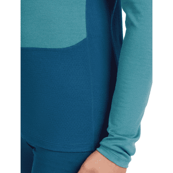 Koszulka z długim rękawem Icebreaker Merino 200 ZoneKnit™ LS Crewe Men ATLANTIS/TOPAZ/CB