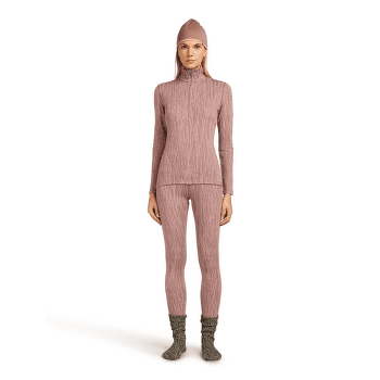 Koszulka z długim rękawem Icebreaker Merino 260 Tech Vertex LS Half Zip Delta Lines AOP Merino SUMMIT/BLUSH/J