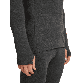 Koszulka z długim rękawem Icebreaker Merino 260 ZoneKnit™ LS Crewe Men JET HTHR-011