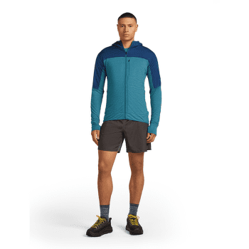 Bluza Icebreaker Merino Blend 300 RealFleece™ Descender LS Zip Men BLACK