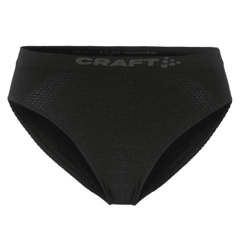 Majtki Craft Wool Seamless Hipster Women 999000 Black