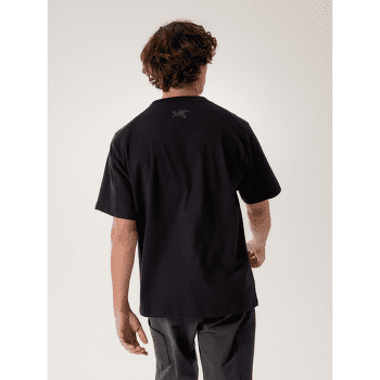 Koszulka z krótkim rękawem Arcteryx Kragg Cotton Lithographica SS Men Black
