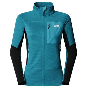 Bunda The North Face POLARTEC POWERGRID STORMGAP JACKET Women 983 DEEP TEAL/TNF BLACK