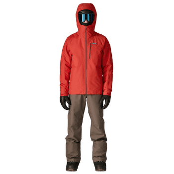 Bunda Patagonia Insulated Powder Town Jacket Men Smolder Blue w/Clement Blue