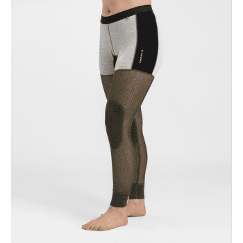 Legginsy Aclima WoolNet Hiking Longs Women Jet Black/Poinciana/Capulet Olive