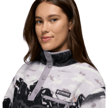 Bluza Columbia Helvetia™ II Printed Cropped Half Snap Women Shale Purple Sisters, Shale Purple 554