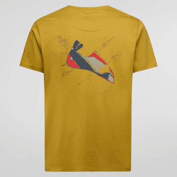 Koszulka z krótkim rękawem La Sportiva MANTRA T-SHIRT Men Savana/Mountain Red