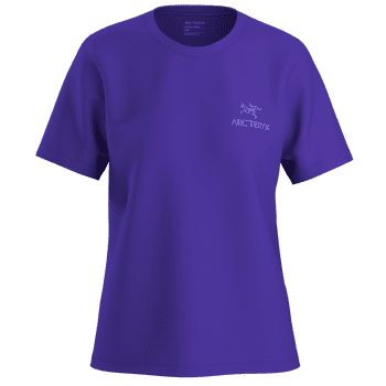 Koszulka z krótkim rękawem Arcteryx Kragg SL Cotton Emblem Crew SS Women Azalea