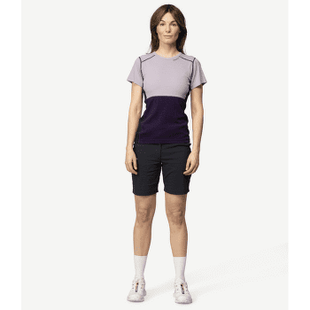 Koszulka z krótkim rękawem Devold Lauparen Merino 190 T-Shirt Women 167B ORCHID/LILAC/INK