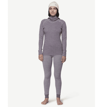 Koszulka z długim rękawem Devold Kvitegga Merino 230 Hoodie Women 167A ORCHID