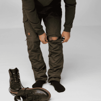 Spodnie Fjällräven KARL PRO ZIP-OFF TROUSERS Men Suede Brown