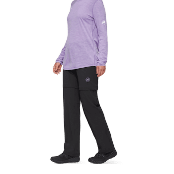 Spodnie Mammut HIKING ZIP OFF PANTS WOMEN black 0001