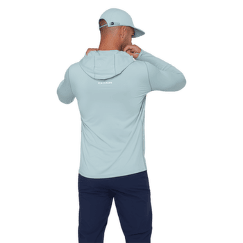 Koszulka z długim rękawem Mammut SELUN FL SUN HOODY MEN nebla