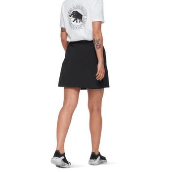 Spódnice Mammut TREKKER WRAP SKORT WOMEN black 0001