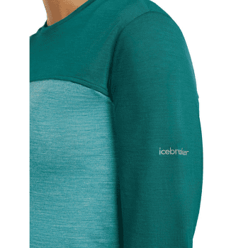 Koszulka z długim rękawem Icebreaker Merino 125 Cool-Lite™ Sphere LS Tee Colour Block Women GRAPHITE HTHR/GRAPHITE/CB