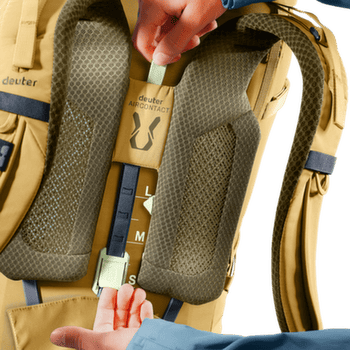 Plecak deuter Aircontact Core 60+10 savanna-nori