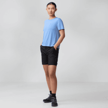 Koszulka z krótkim rękawem Fjällräven ABISKO LITE SS WOMEN Chalk Rose