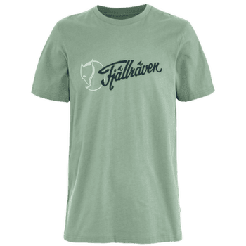 Koszulka z krótkim rękawem Fjällräven ARCHIVE LOGO T-SHIRT MEN Misty Green