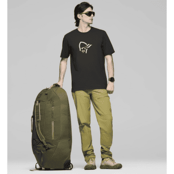 Koszulka z krótkim rękawem Norrona /29 cotton viking T-Shirt Men Caviar Black/Snowdrop