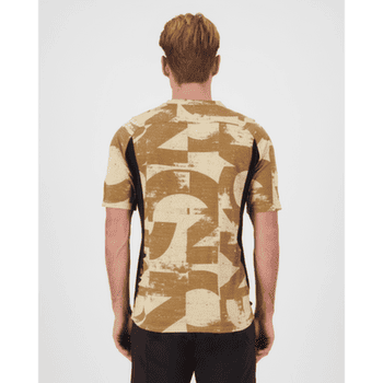 Koszulka z krótkim rękawem Mons Royale Diversion Merino Bike Jersey Short Sleeve Men MR Grunge/Black