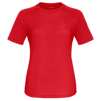 Koszulka z krótkim rękawem Norrona femund pureUll T-Shirt Women Aura Orange
