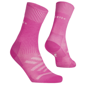 Skarpety Lorpen Made Run Crew 5833 FUCHSIA PINK