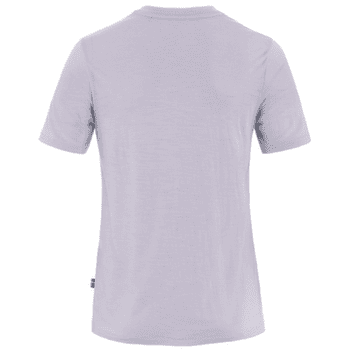 Koszulka z krótkim rękawem Fjällräven HOJA LUGNT WOOL T-SHIRT WOMEN Lavender Mist